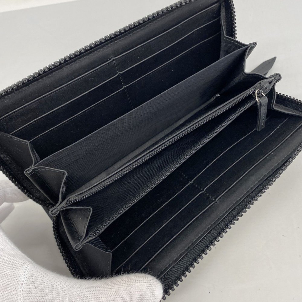 Gucci Floral Print Wallet - Green and Gold - Picture 3 of 10